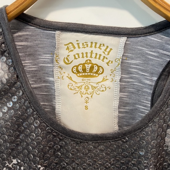 Disney couture sleeping beauty sequence shirt size small - Picture 4 of 7